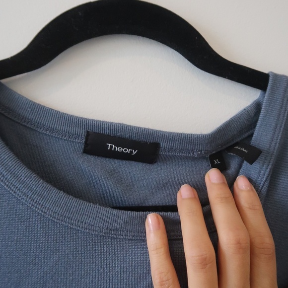 Theory Men’s Long Sleeve Tee - Picture 2 of 3